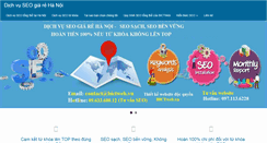 Desktop Screenshot of dichvuseogiarehanoi.com